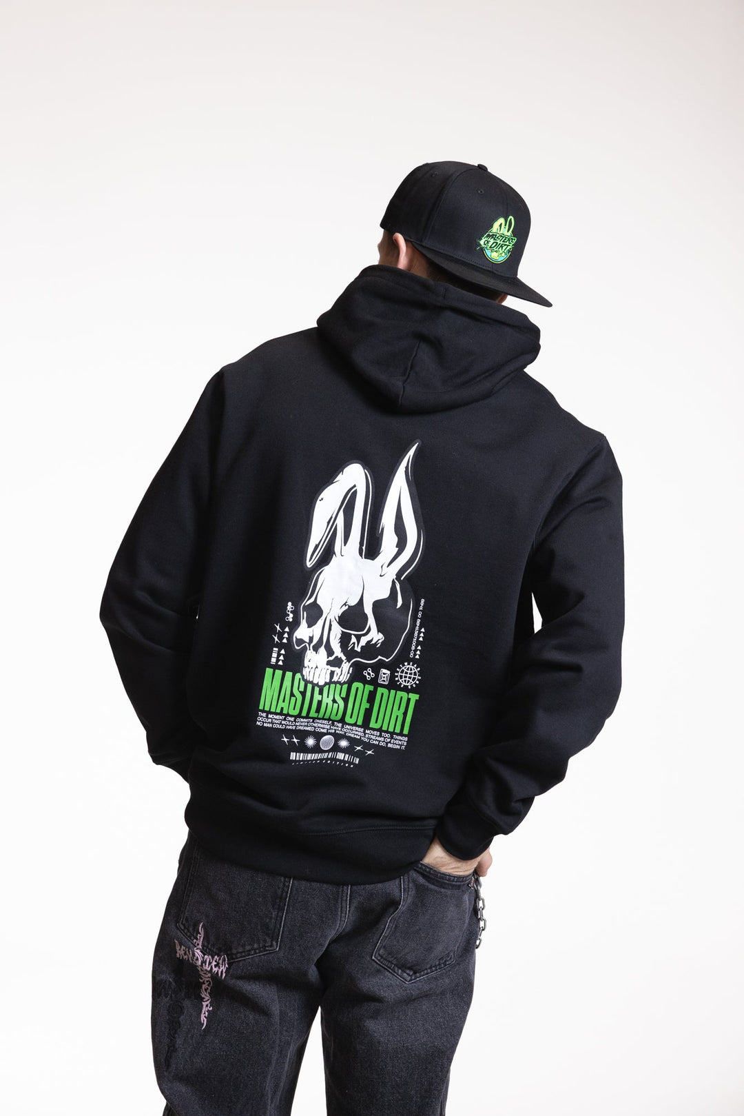 M.O.D Hoodie "Green Bunny"