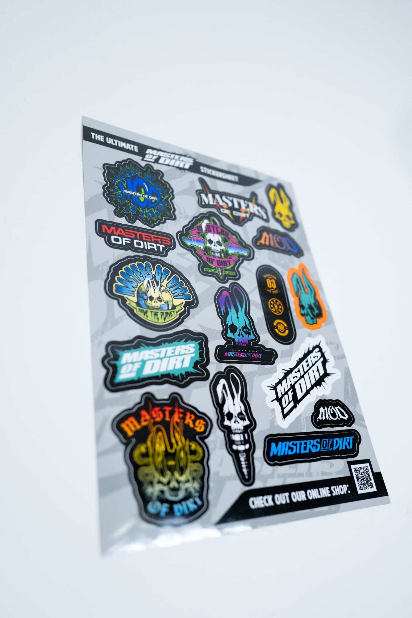 M.O.D Stickersheet 2026 – Masters of Dirt